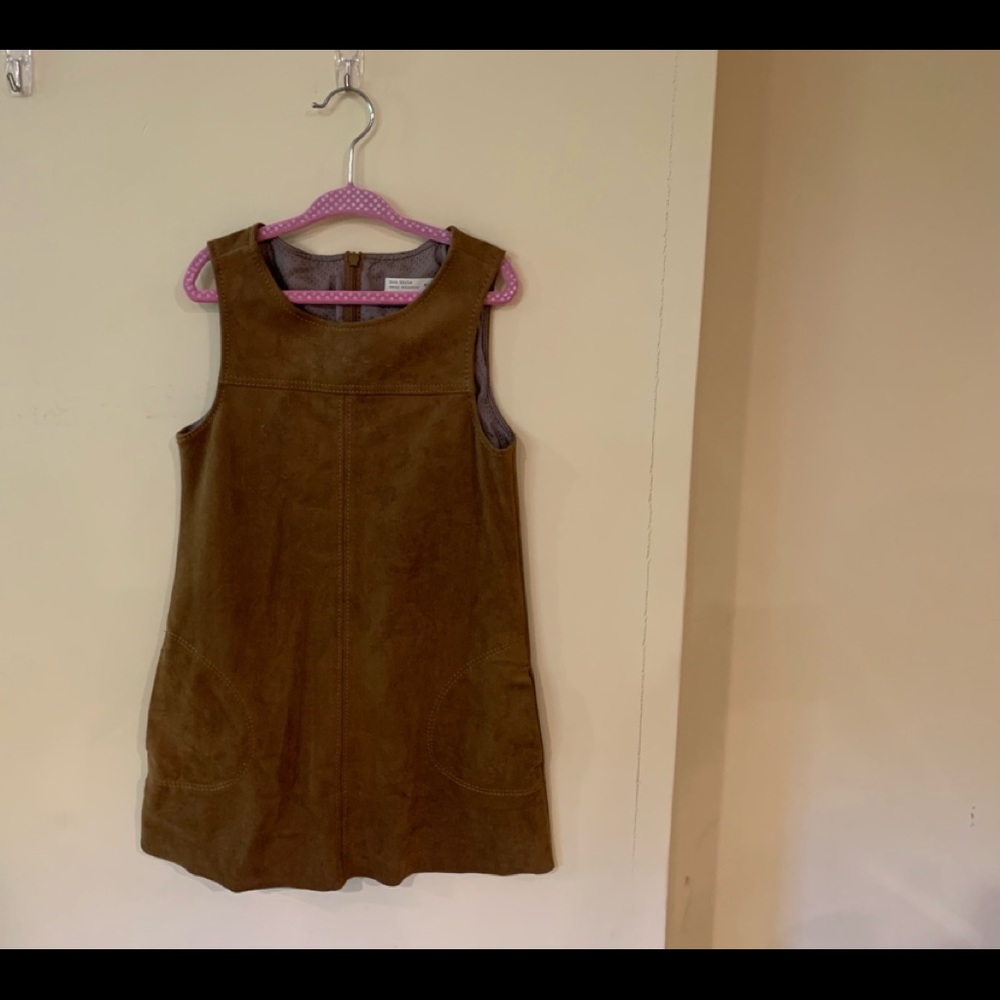 Brown Zara girls dress. - Picture 2 of 5